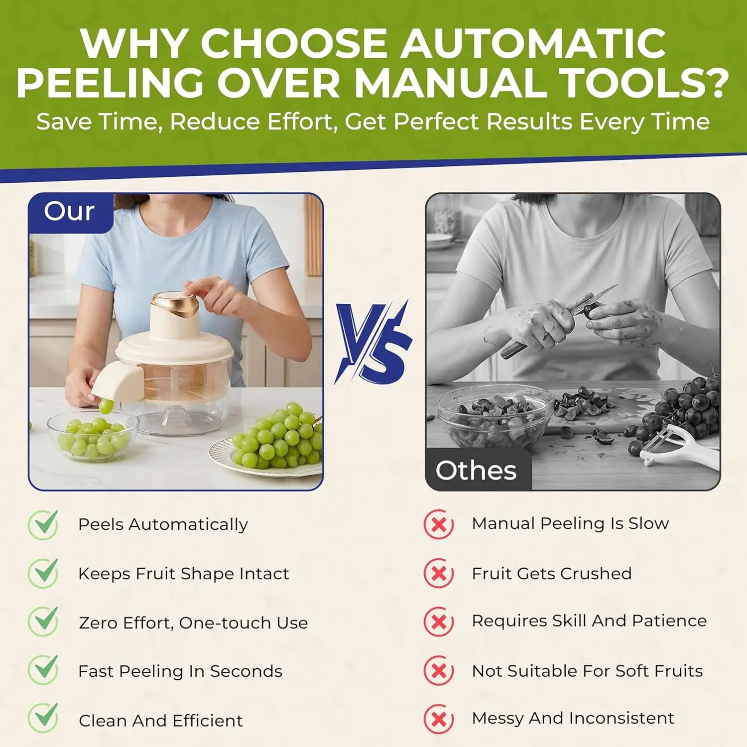 Quick Fruit Peeler Pro